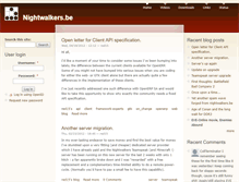 Tablet Screenshot of nightwalkers.be